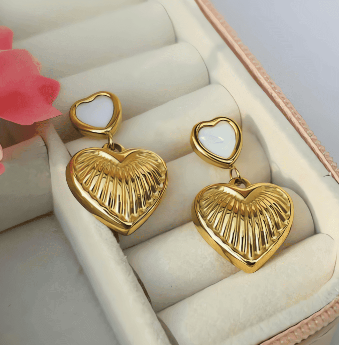 heart earring