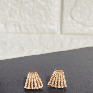 rose gold earrings