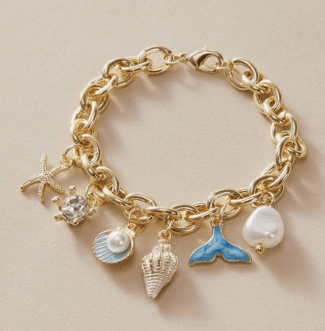 Charm Shell Bracelet