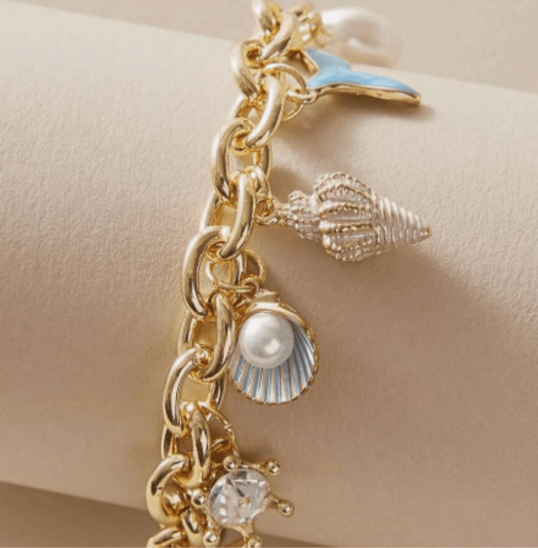 Charm Shell Bracelet