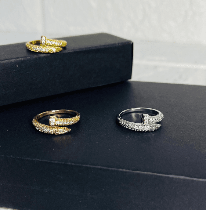 Snake Diamond Ring