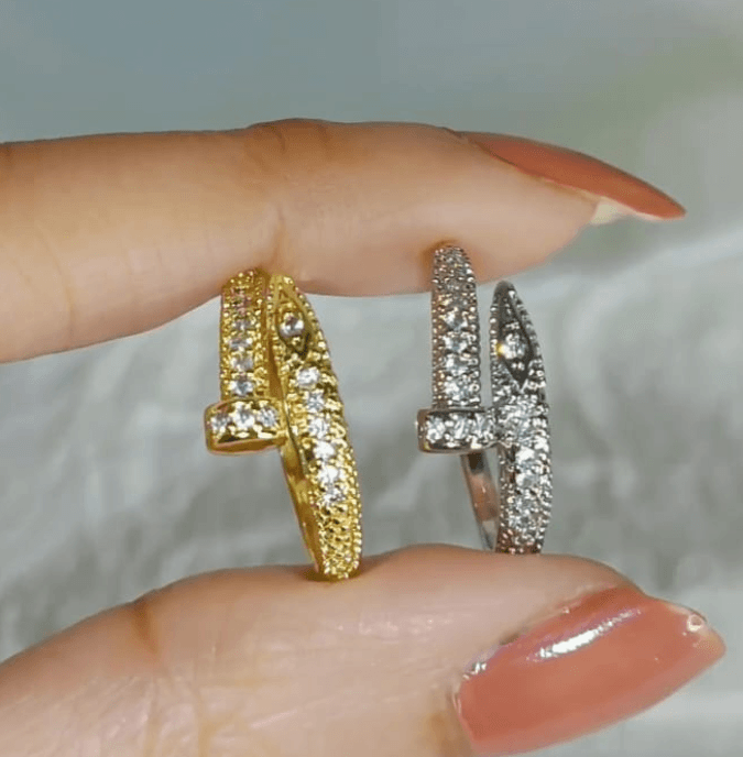 Snake Diamond Ring
