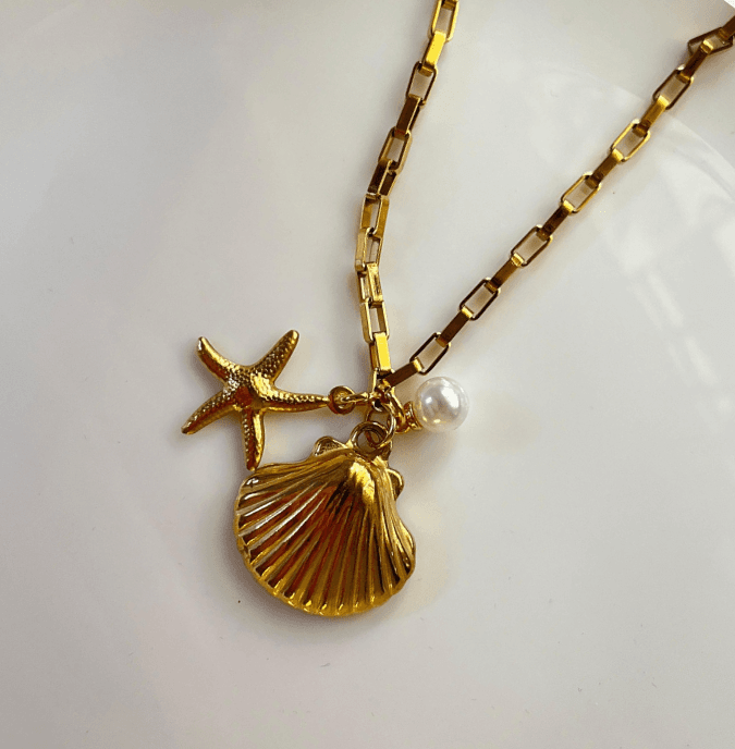 seashell necklace