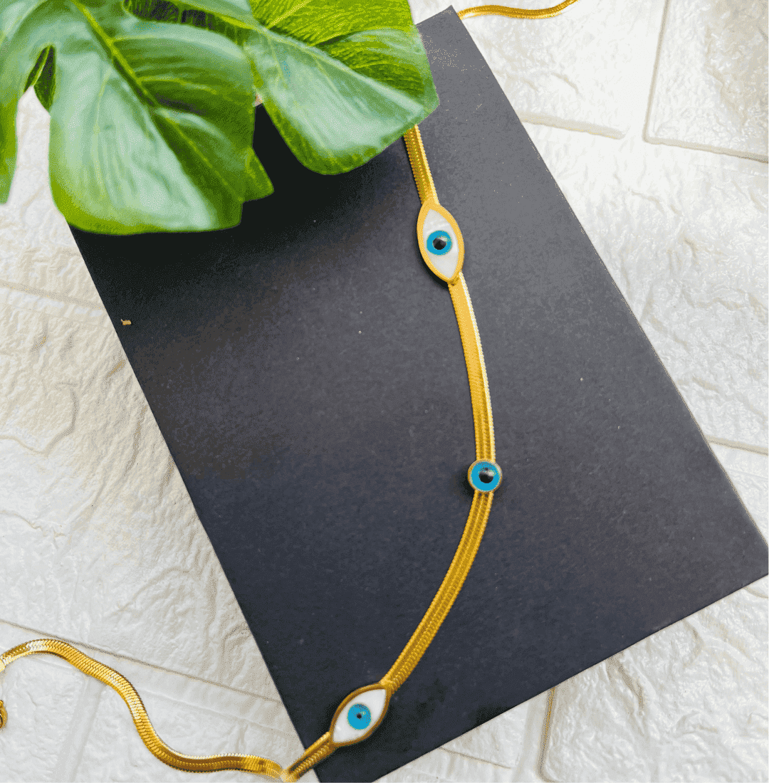 Evil Eye Gold Necklace