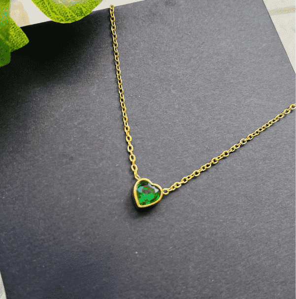 Green heart Pendant