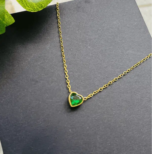 Green heart Pendant