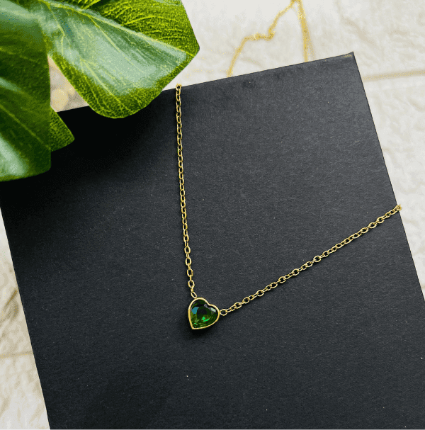 Green heart Pendant