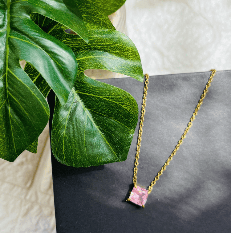 Pink Stone Pendant