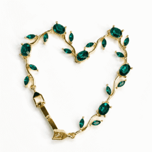 green tulip bracelet