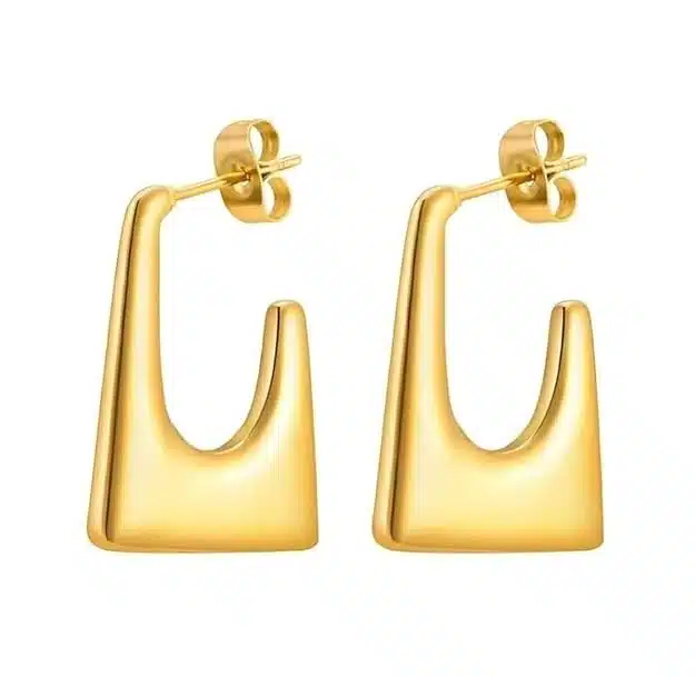 Rielle Rectangular Hoops