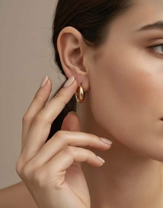 Aurea Chunky Hoops