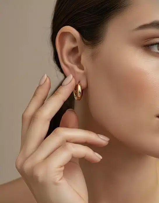 Aurea Chunky Hoops